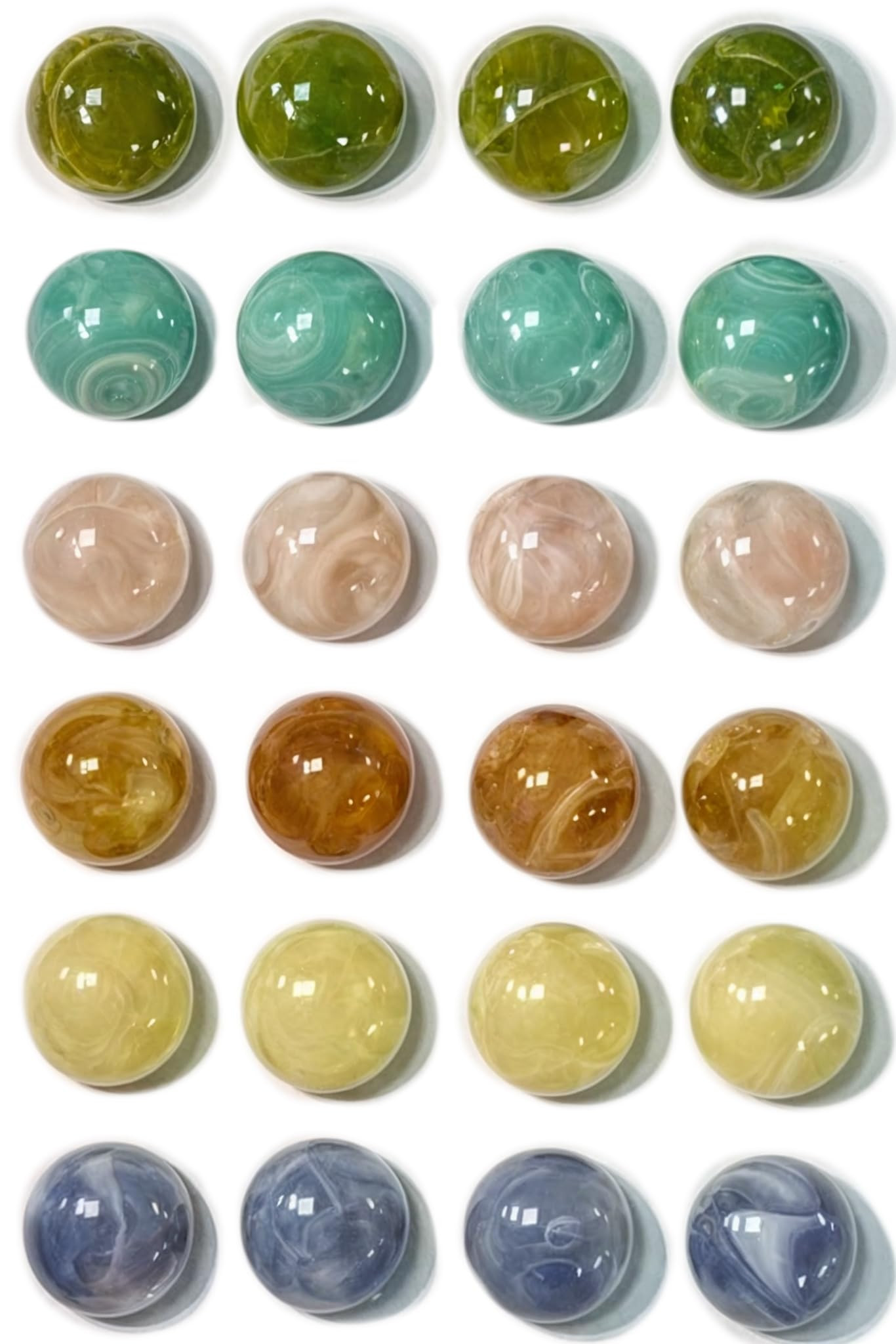 Qualsen Fridge Magnets, Colorful Decorative Cute Refrigerator Magnets for Whiteboard, Locker, Kitchen, Office, Classroom（24 Pcs） | Amazon (US)