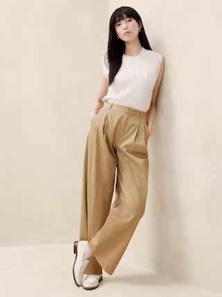 Pleated Trouser | Banana Republic Factory