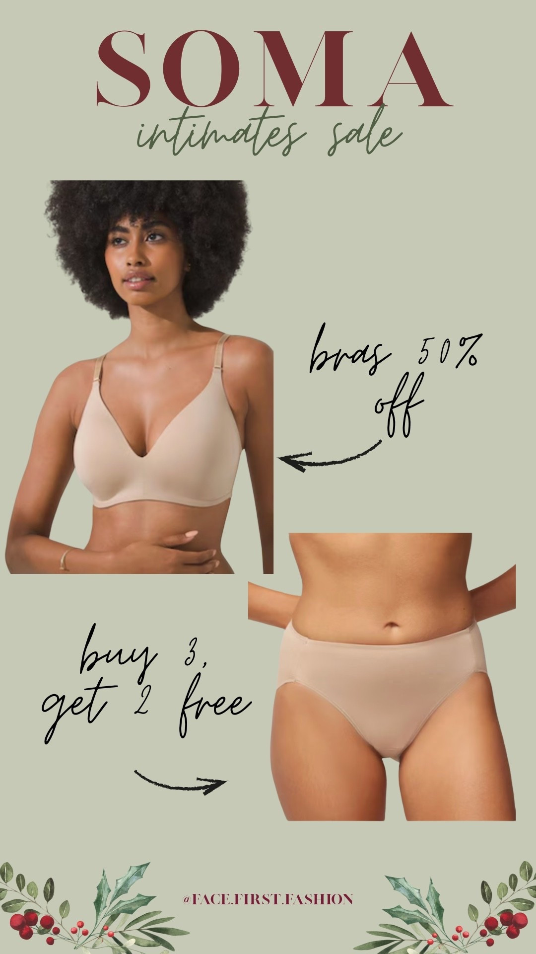 We are in the last few hours of being able to save 50% off all Soma bras and 30% off everything else! 
These are my go-to’s daily! 

#LTKmomlife #LTKootd #LTKSaleAlert