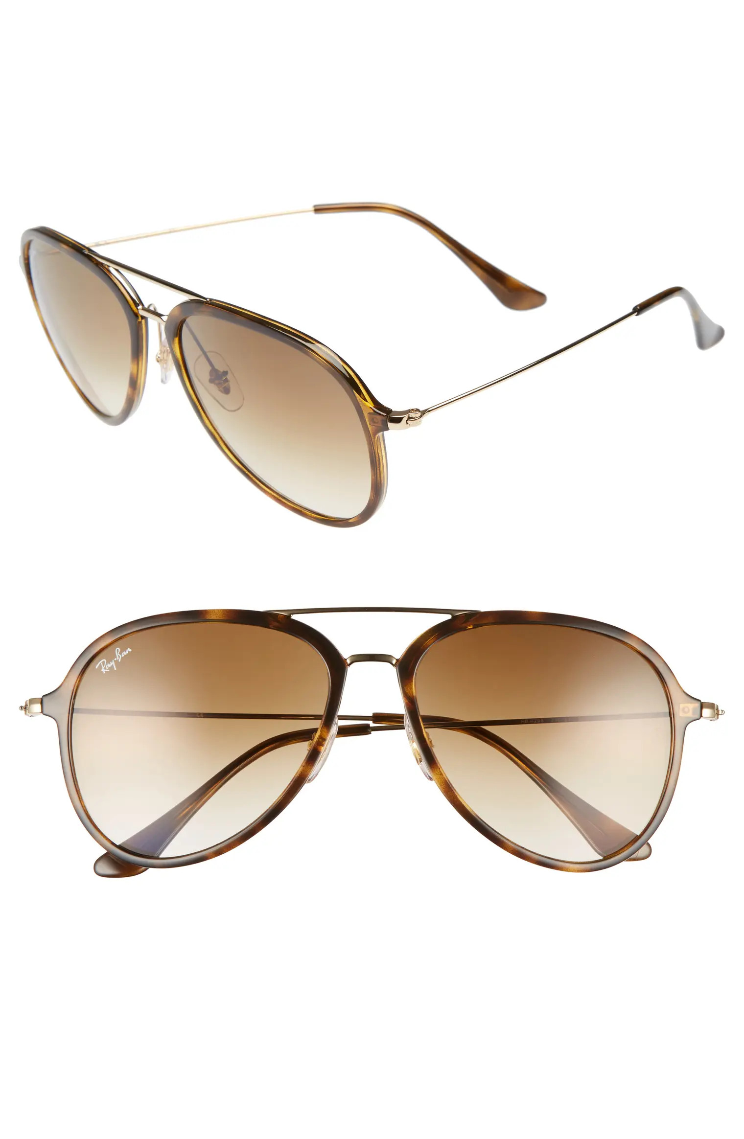 57mm Pilot Sunglasses | Nordstrom