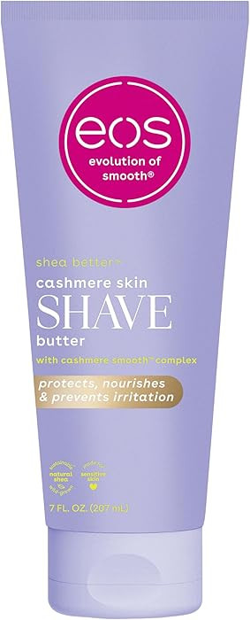 eos Cashmere Skin Collection Shave Butter- Vanilla Cashmere, Non-Foaming, Moisturizing, Prevents ... | Amazon (US)