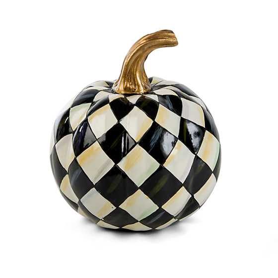 Courtly Harlequin Pumpkin - Mini | MacKenzie-Childs