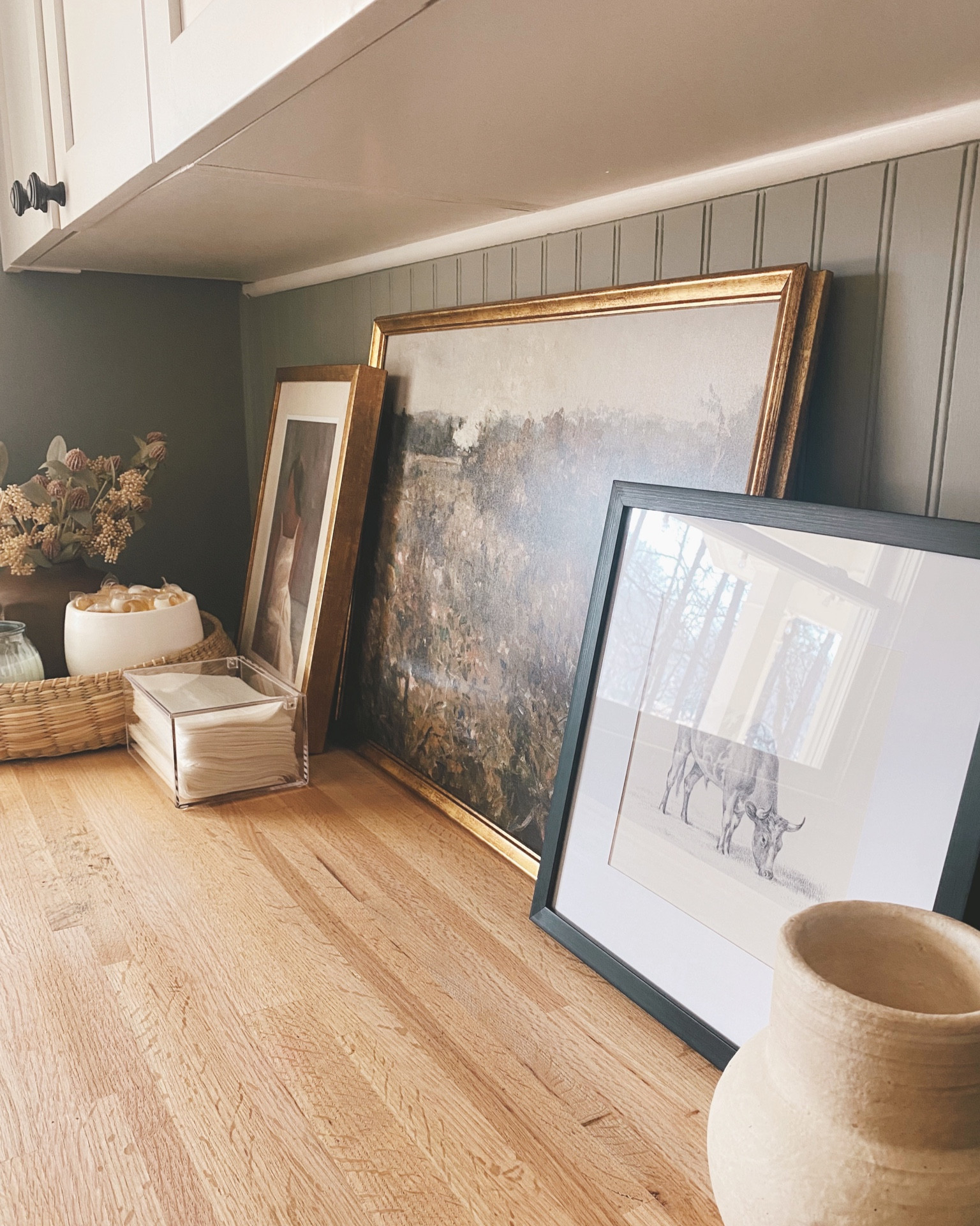 Laundry room backsplash styling with artwork and tray 🧺 The artwork is from Target and so affordable! #target #laundry #room #styling #artwork 

#LTKhome #LTKSeasonal #LTKstyletip