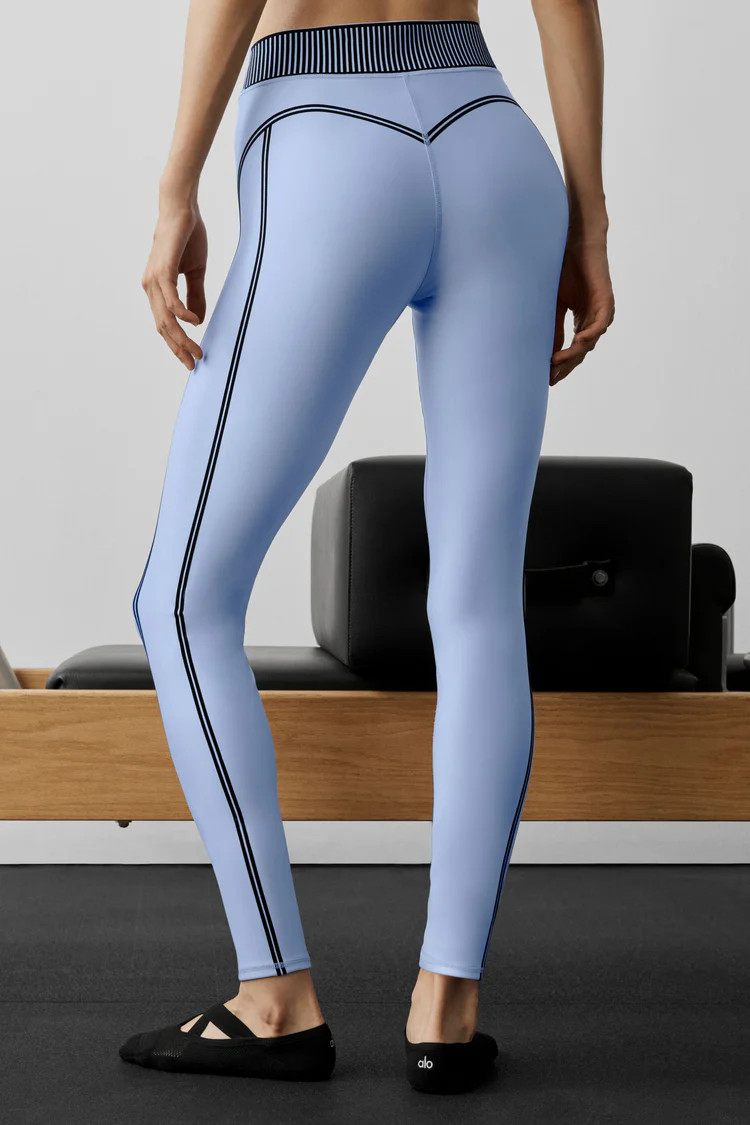 Airlift High-Waist 7/8 Line Up Legging | Alo Yoga (US)