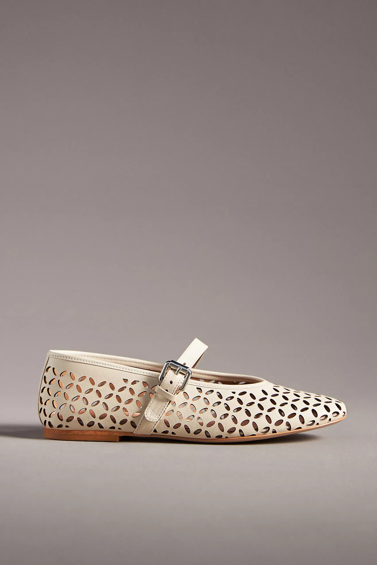 By Anthropologie Floral Cutout Flats | Anthropologie (US)