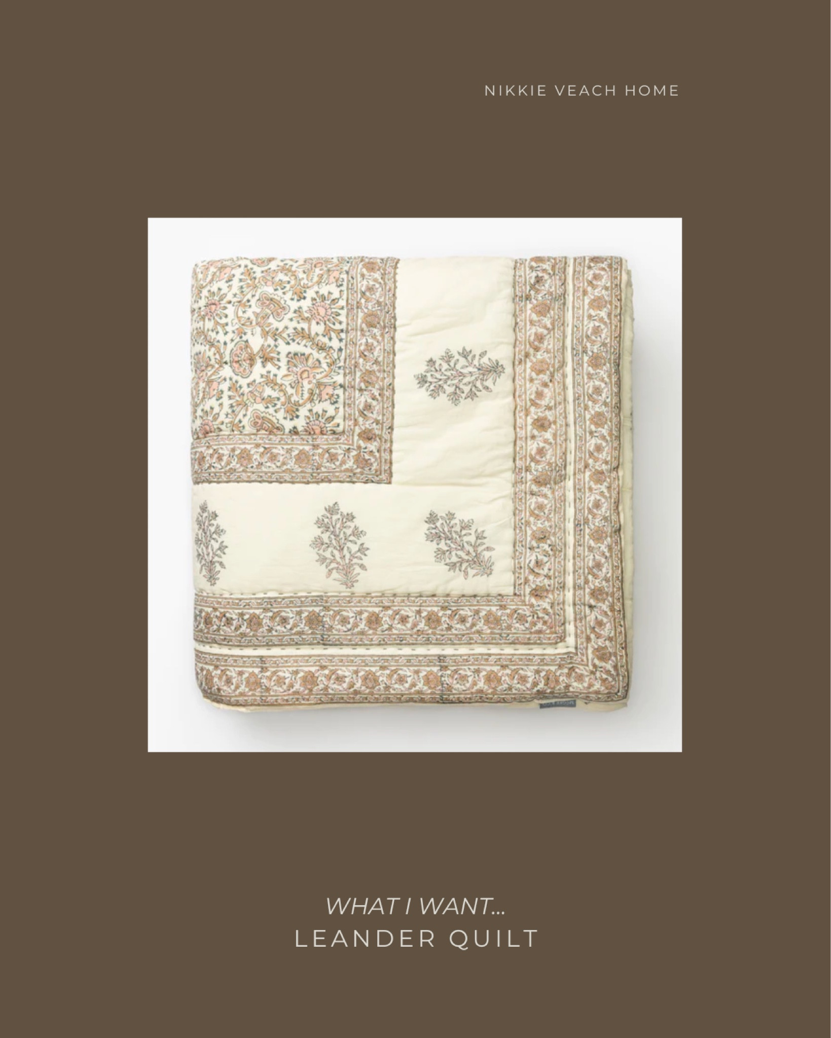 Gorgeous quilt from McGee & Co.

#quilt #bedding

#LTKFind #LTKhome #LTKU