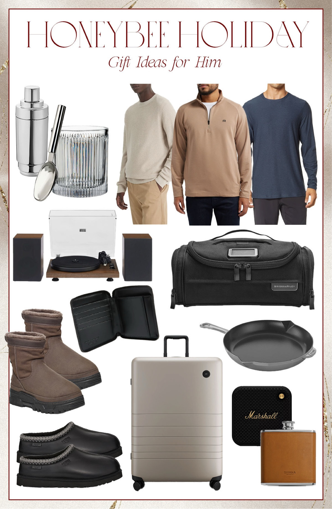 Holiday gift ideas for him

#LTKGiftGuide #LTKHoliday #LTKMens