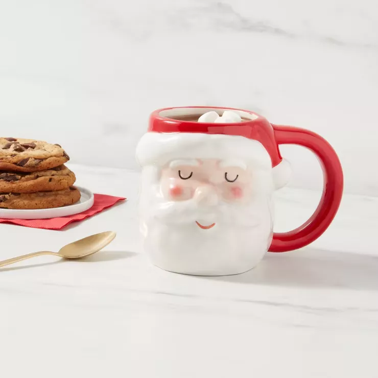 Mr. Christmas 16 oz Santa Mug