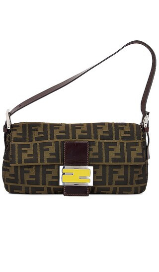 Fendi Baguette Bag in Brown | Revolve Clothing (Global)