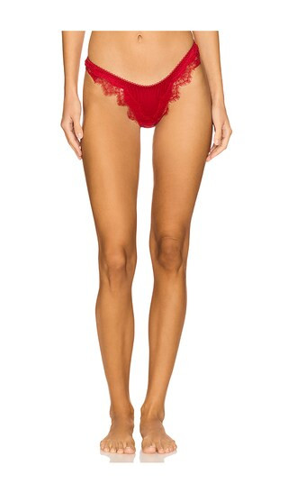 Sorrento Thong in Red | Revolve Clothing (Global)