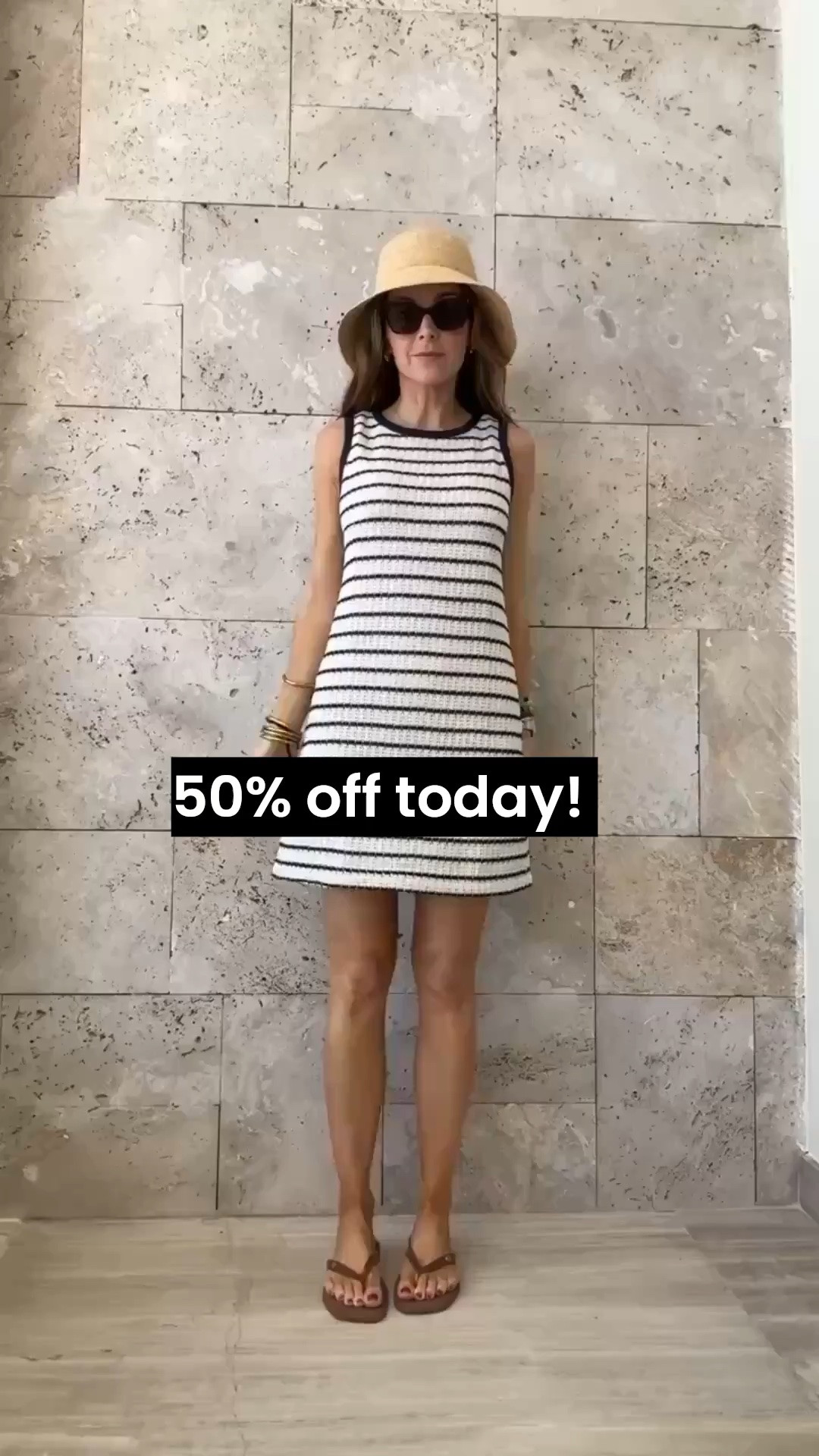 How cute is this dress I grabbed to use as a coverup- super classic colors and can even wear outside the pool!

#LTKootd #LTKTravel