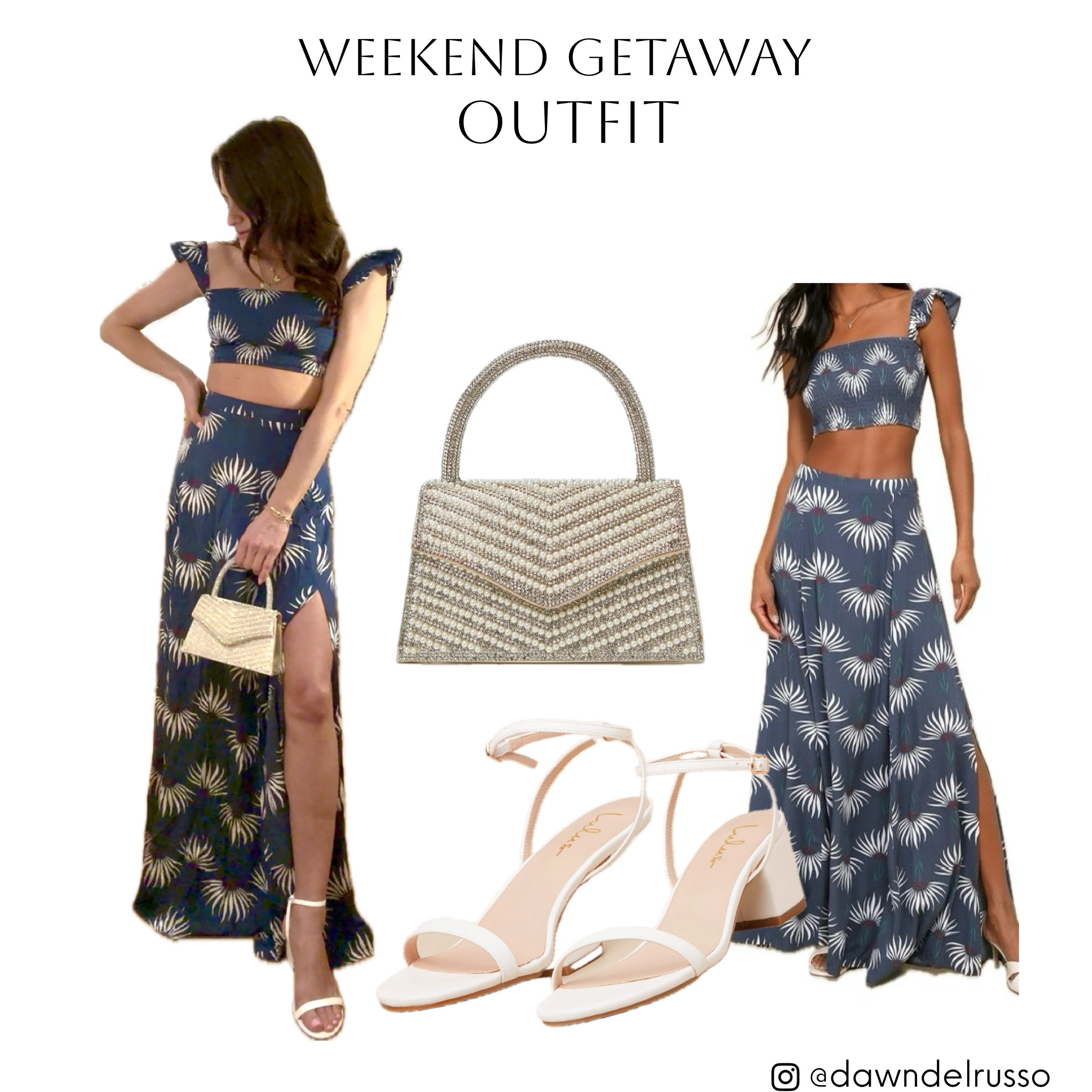 The perfect set for a weekend getaway 