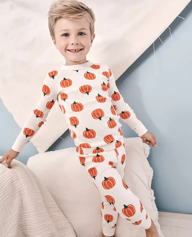 Kids Halloween Long John Pajama Set | Hanna Andersson