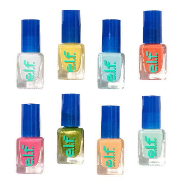 e.l.f. Game Up Gotta Nail Them All Nail Polish Kit - 8pc | Target