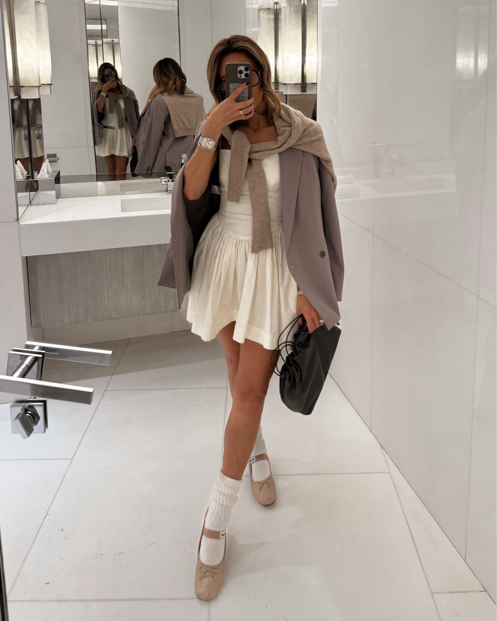 Mini dress and oversized blazer recipe - great idea! I love a comfy shoe when in Paris! Sizes XS 

#LTKOver40 #LTKShoeCrush #LTKStyleTip
