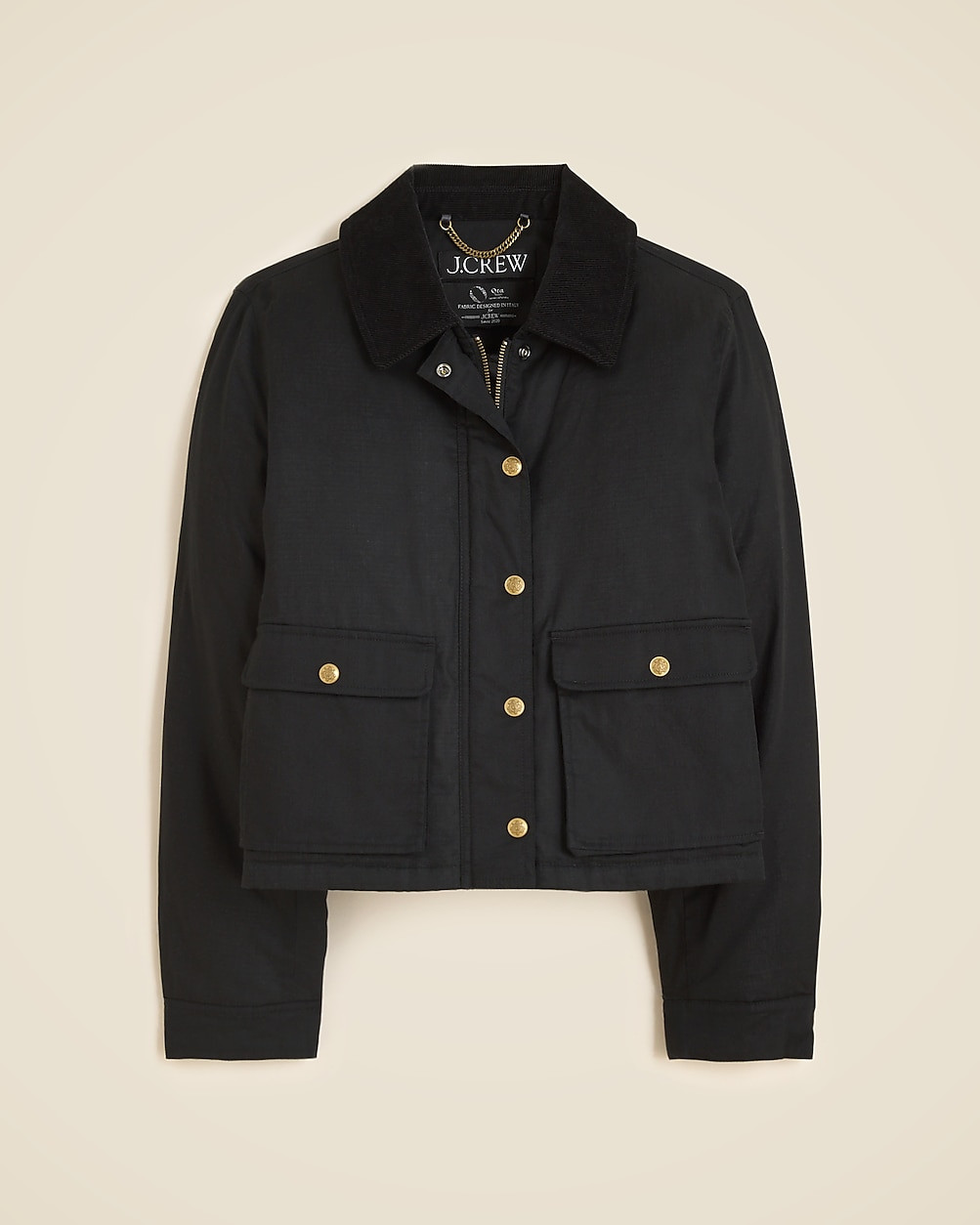Cropped Barn Jacket™ in ripstop cotton | J. Crew US