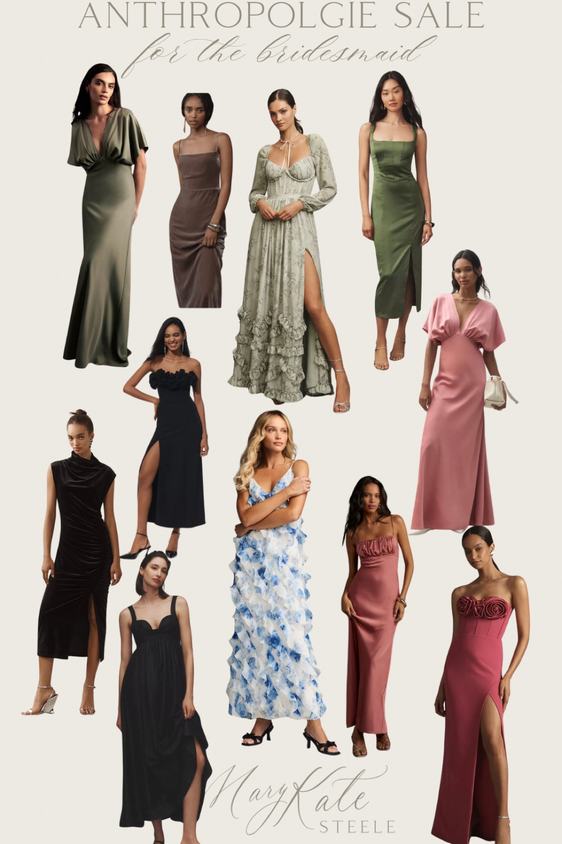 Dresses in the Anthropologie sale for bridesmaids!

#LTKWedding #LTKSaleAlert