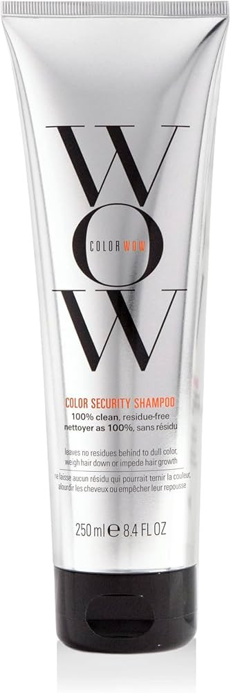 COLOR WOW Color Security Shampoo - Sulfate Free & Residue-Free Formula | Healthy Looking Hair & S... | Amazon (UK)