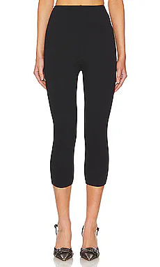 AFRM Ettie Essential Pant in Noir from Revolve.com | Revolve Clothing (Global)