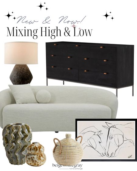 Mixing high and low furniture and decor to create your unique esthetic 

#LTKhome #LTKsalealert #LTKstyletip