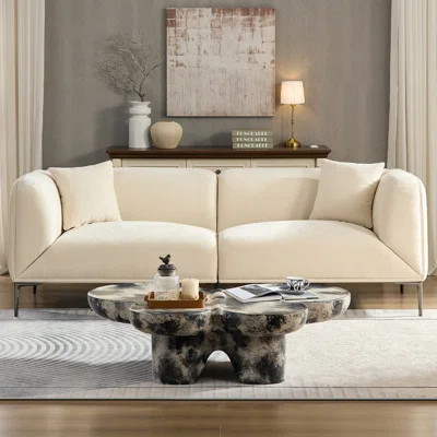 Modern Sofa for Living Room Family Movie Nights & Reading Hours | Wayfair North America
