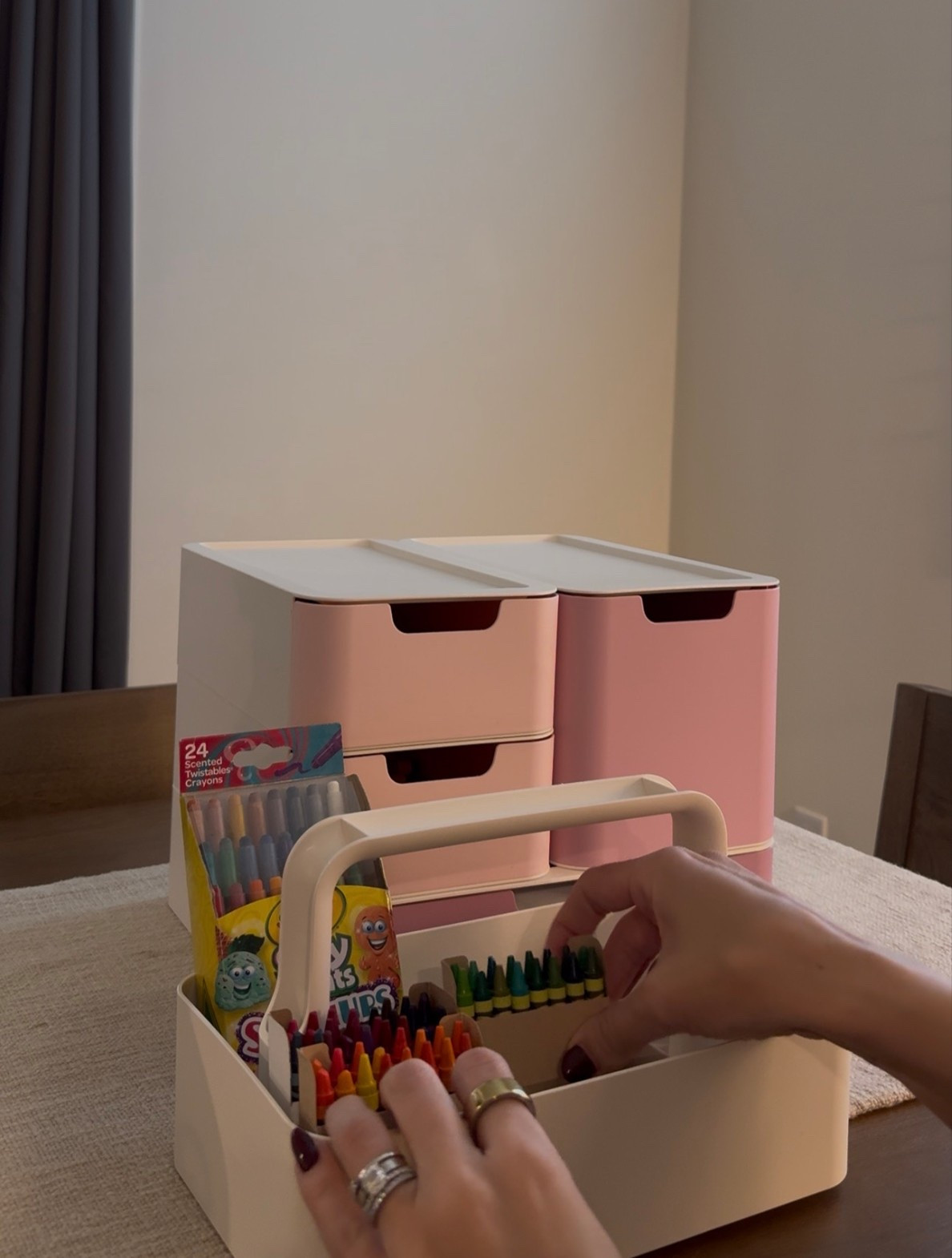 Toddler art supply storage 

#LTKHome #LTKGiftGuide #LTKKids