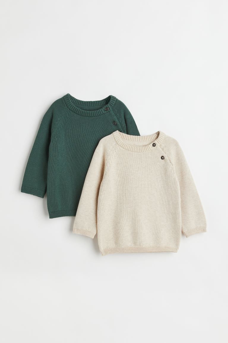 2-pack Fine-knit Sweaters | H&M (US)
