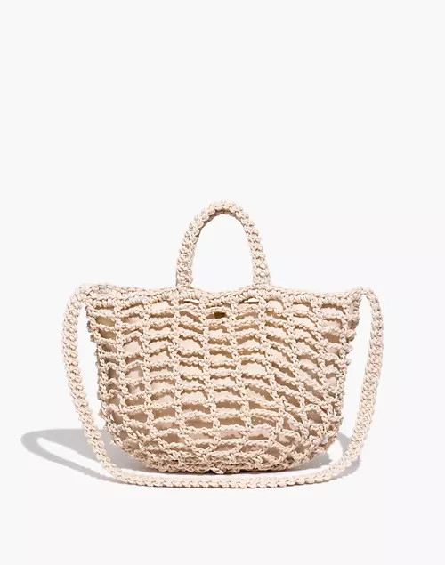 The Crocheted Shoulder Bag | Madewell