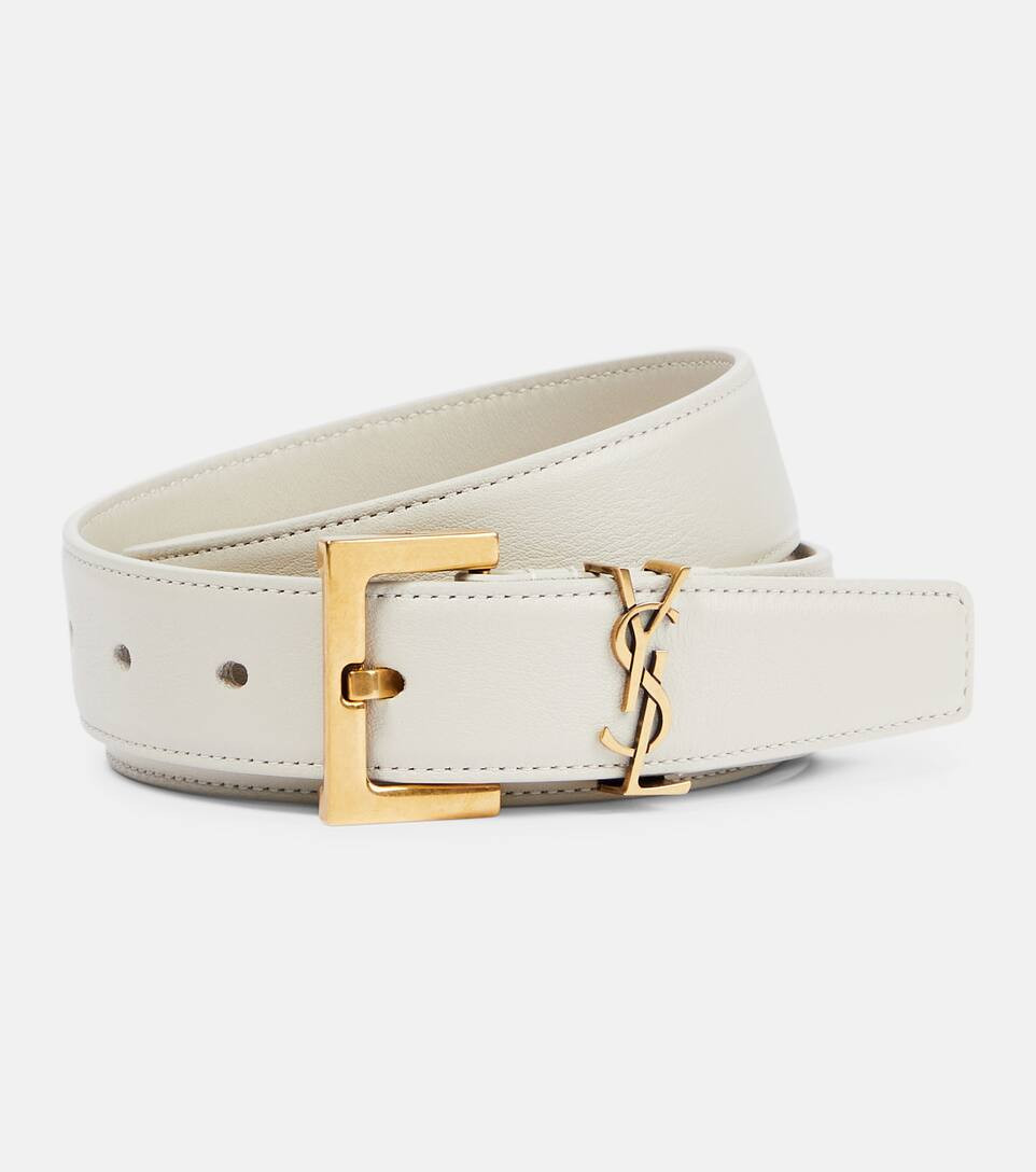 Monogram leather belt | Mytheresa (US/CA)