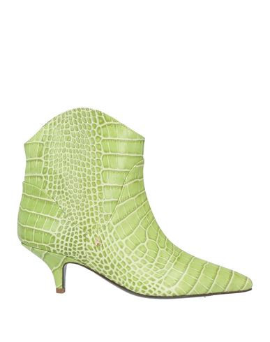 Patrizia Pepe Woman Ankle boots Light green Size 9 Leather | YOOX (US)