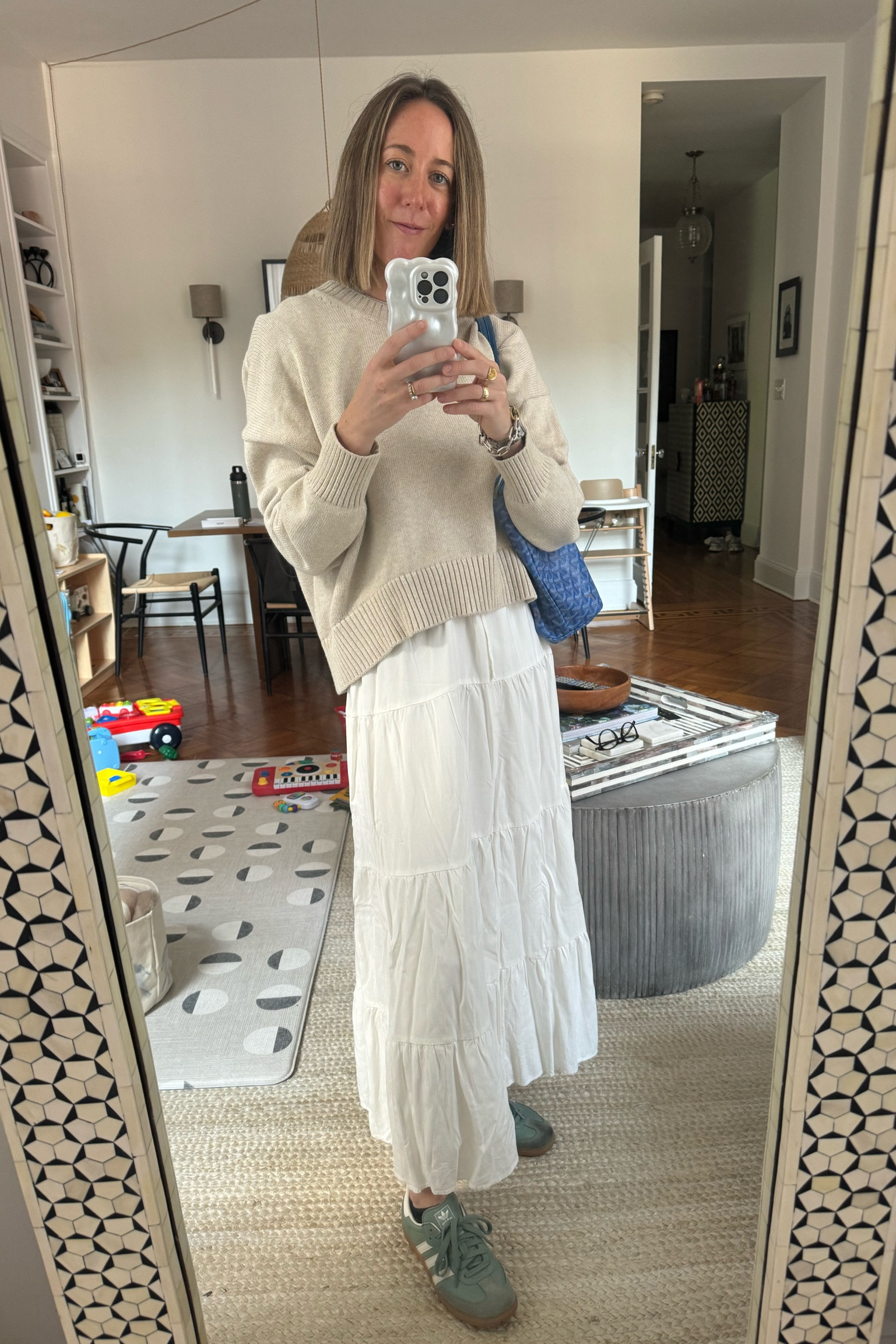 Sambas + skirt 🫶

#LTKFindsUnder100 #LTKStyleTip