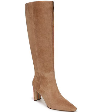 Sam Edelman Sylvia Suede Tall Dress Boots | Dillard's | Dillard's