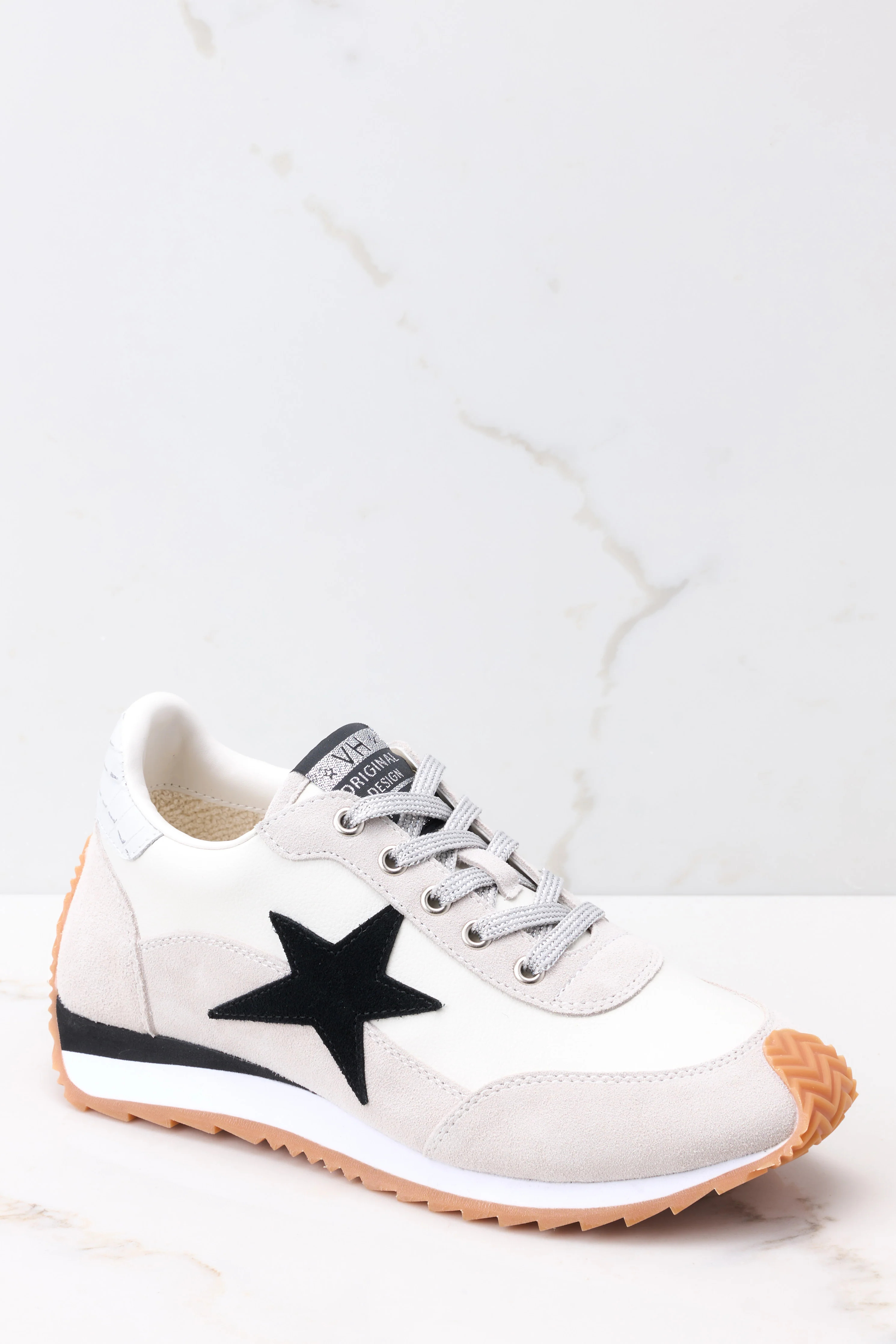 Shooter Grey Multi Sneakers | Red Dress 