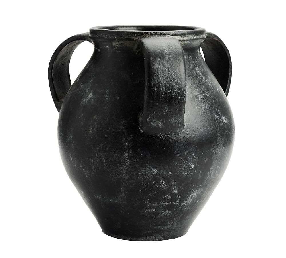 Joshua Vase, Black - Small | Pottery Barn (US)