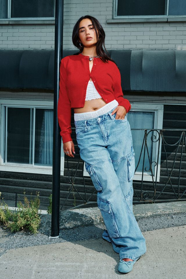 Baggy Cargo Jeans | Garage Clothing