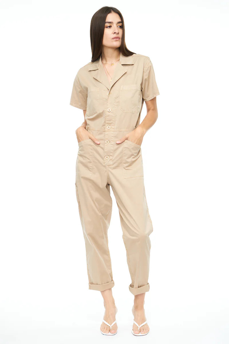 Grover Short Sleeve Field Suit - Sesame | Pistola Denim