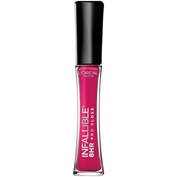 L’Oreal Paris Makeup Infallible 8 Hour Lip Gloss, Comfortable & Hydrating Formula, Posy, 0.5 fl... | Amazon (US)