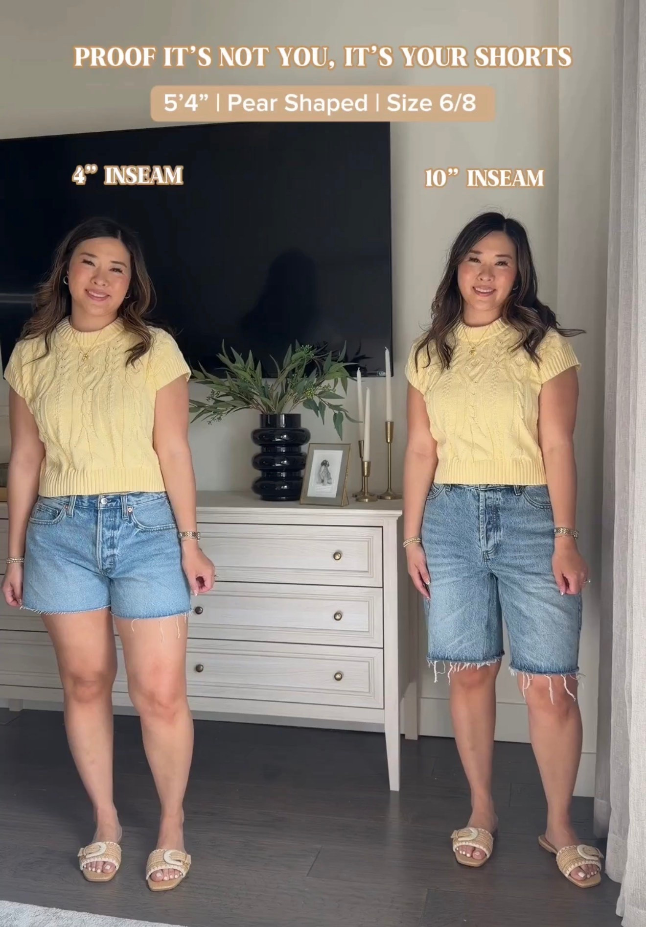 Target fashion, denim shorts, sweater top, butter yellow, spring fashion, spring style, tcs, styling tip 

#LTKSeasonal #LTKmomlife #LTKootd