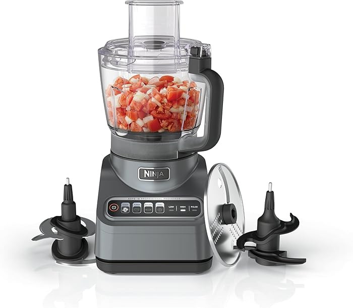 Ninja Food Processor, Professional Plus, 1000 Peak Watts, 4 Functions for Chopping, Slicing, Pure... | Amazon (US)