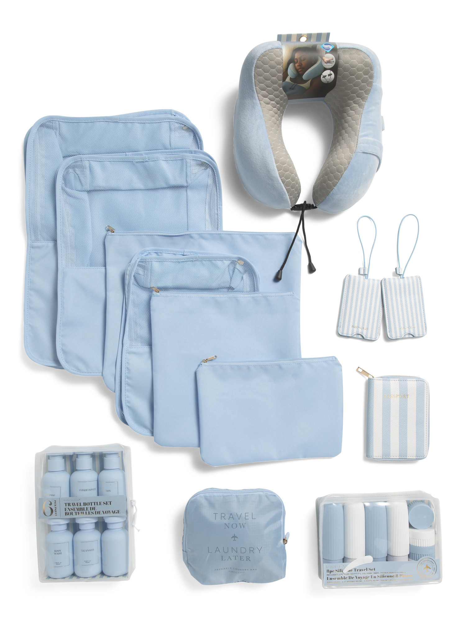 Sky Blue Luggage And Travel Collection | TJ Maxx