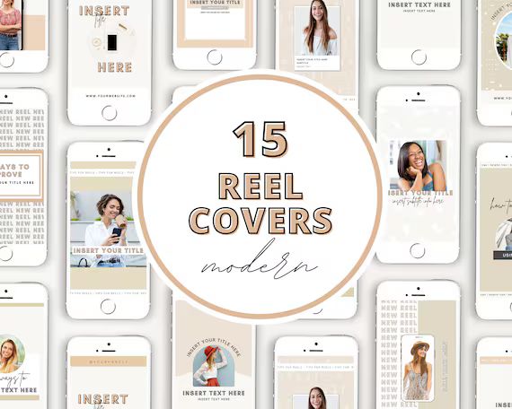 15 Instagram Reel Templates | Canva Templates for Instagram Reels | Canva Templates for Entrepren... | Etsy (CAD)
