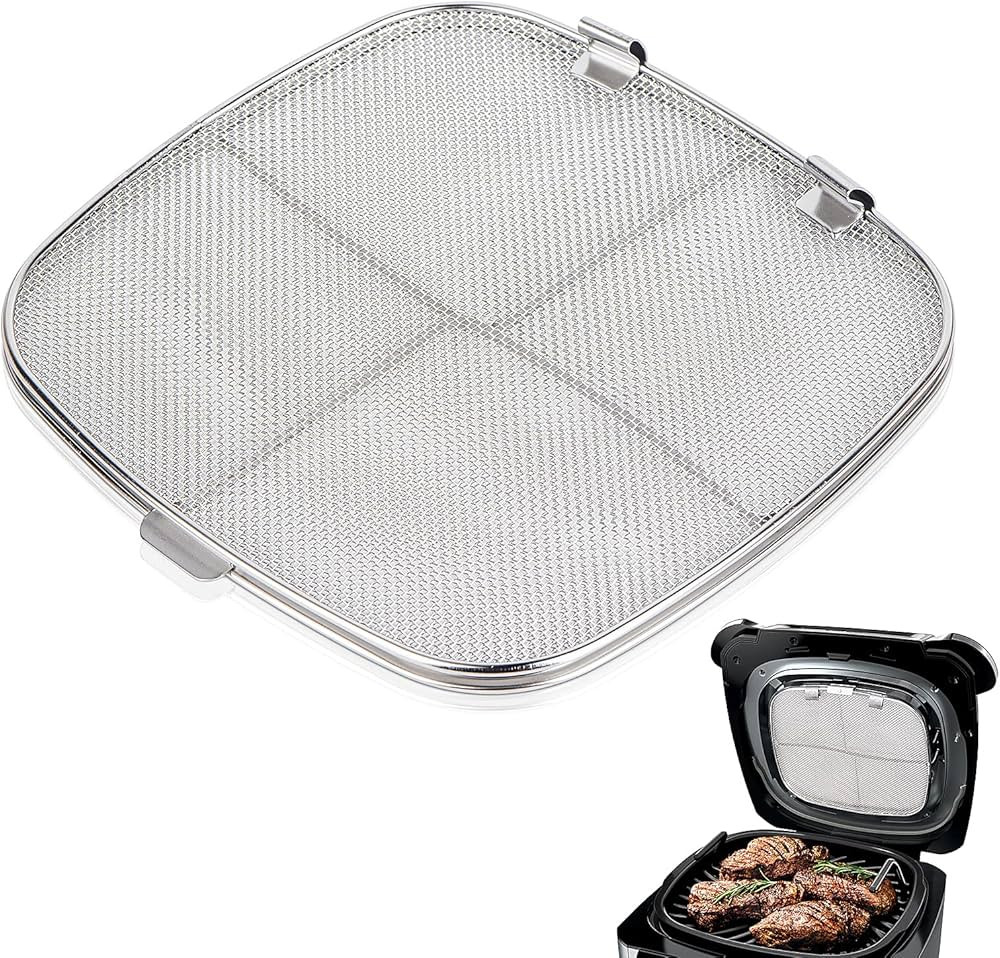 Stainless Steel Splatter Shield for Ninja Foodi AG301, Air Fryer Accessories Replacement Parts fo... | Amazon (CA)