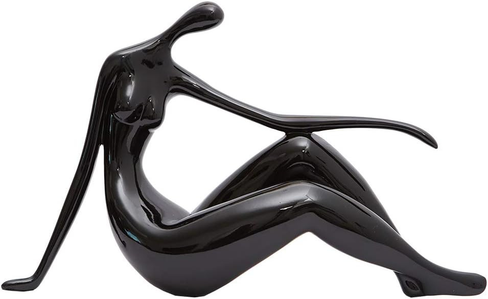 HAUCOZE Lady Sculpture Woman Figurine Gift Modern Home Decor Statue for Living Room Bedroom Offic... | Amazon (US)