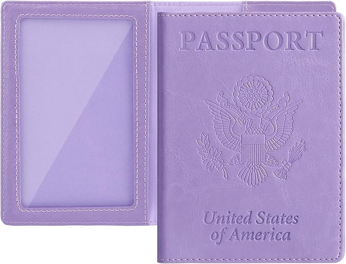 labato Passport Holder Women, Passport Wallet Travel Document Organizer, Waterproof Passport Hold... | Amazon (US)