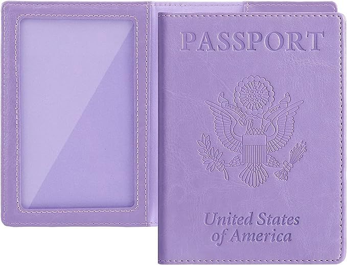 labato Passport Holder Women, Passport Wallet Travel Document Organizer, Waterproof Passport Hold... | Amazon (US)