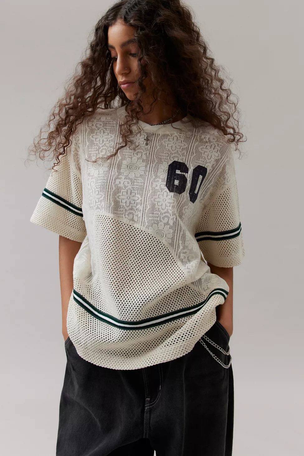 BDG Billie Lace Spliced Tee | Urban Outfitters (US and RoW)