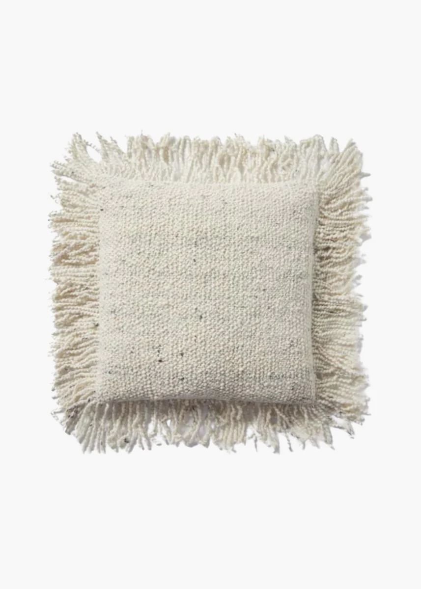 Wool Fringe Pillow | Macy Carlisle