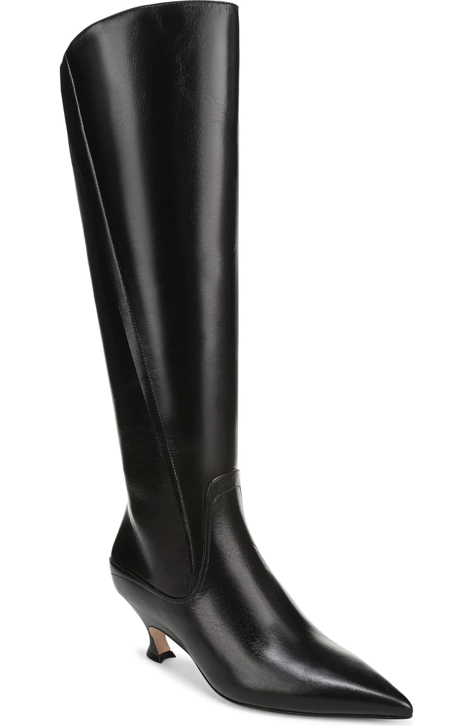 Pepper Kitten Heel Knee High Boot (Women) | Nordstrom