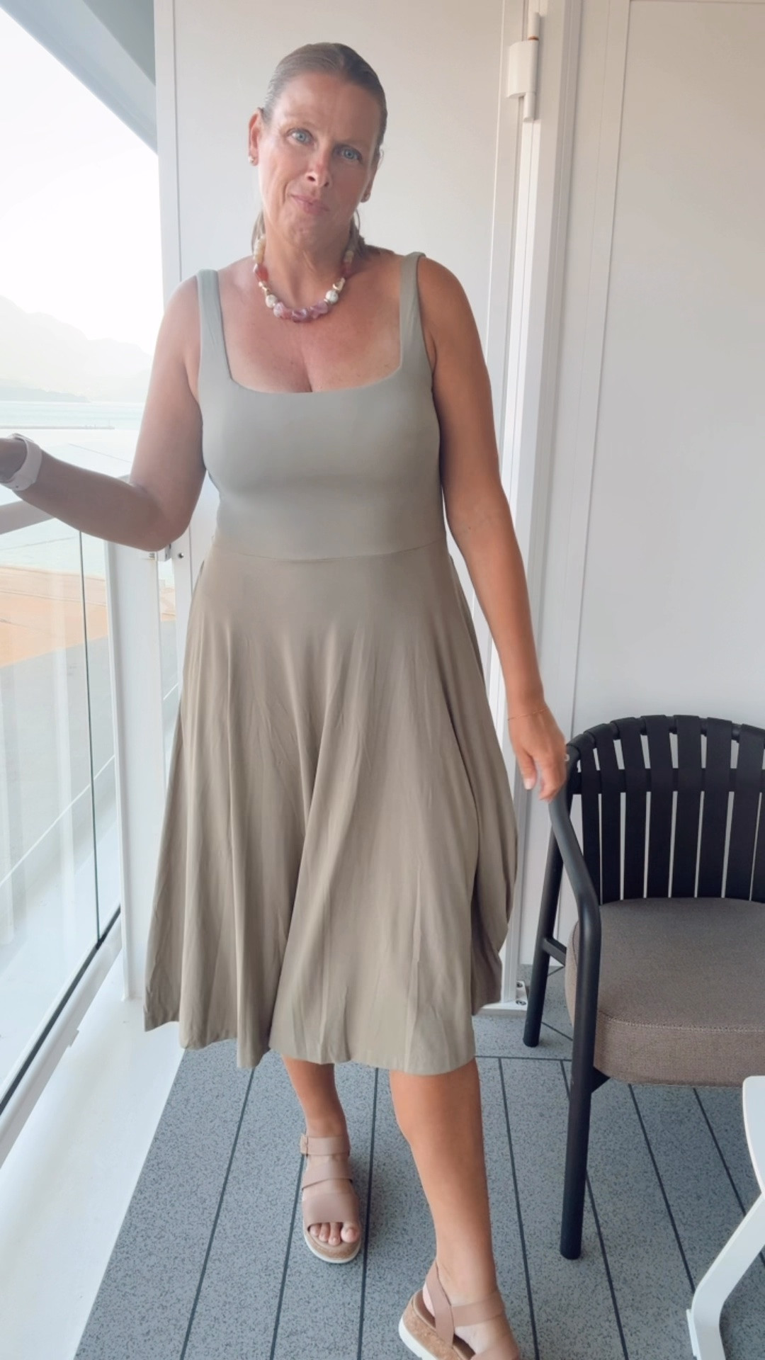 This dress is everything 👌

Probably my favorite dress I packed, the material is so luxe, the fits is so flattering, has a built in bra, and I’m obsessed with this color

classy summer outfit, effortless chic style, european summer fashion, vacation outfit idea, neutral mom style, elevated everyday outfit, casual elegant dress,

#LTKsummer #LTKtravel #LTKstyletip