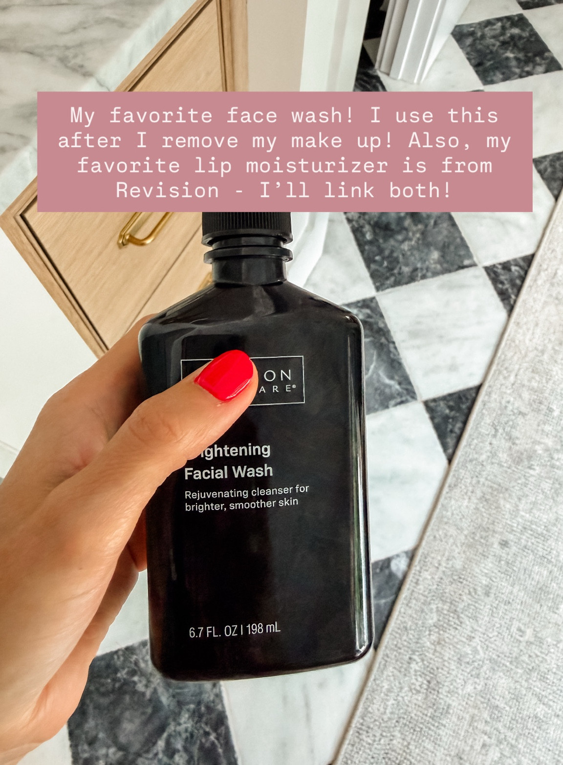 I've been using Revision lip for years & their face wash is just as great! Highly recommend!

Loverly Grey, Revision, face wash, skincare, beauty finds 

 #LTKgrwm #LTKBeauty